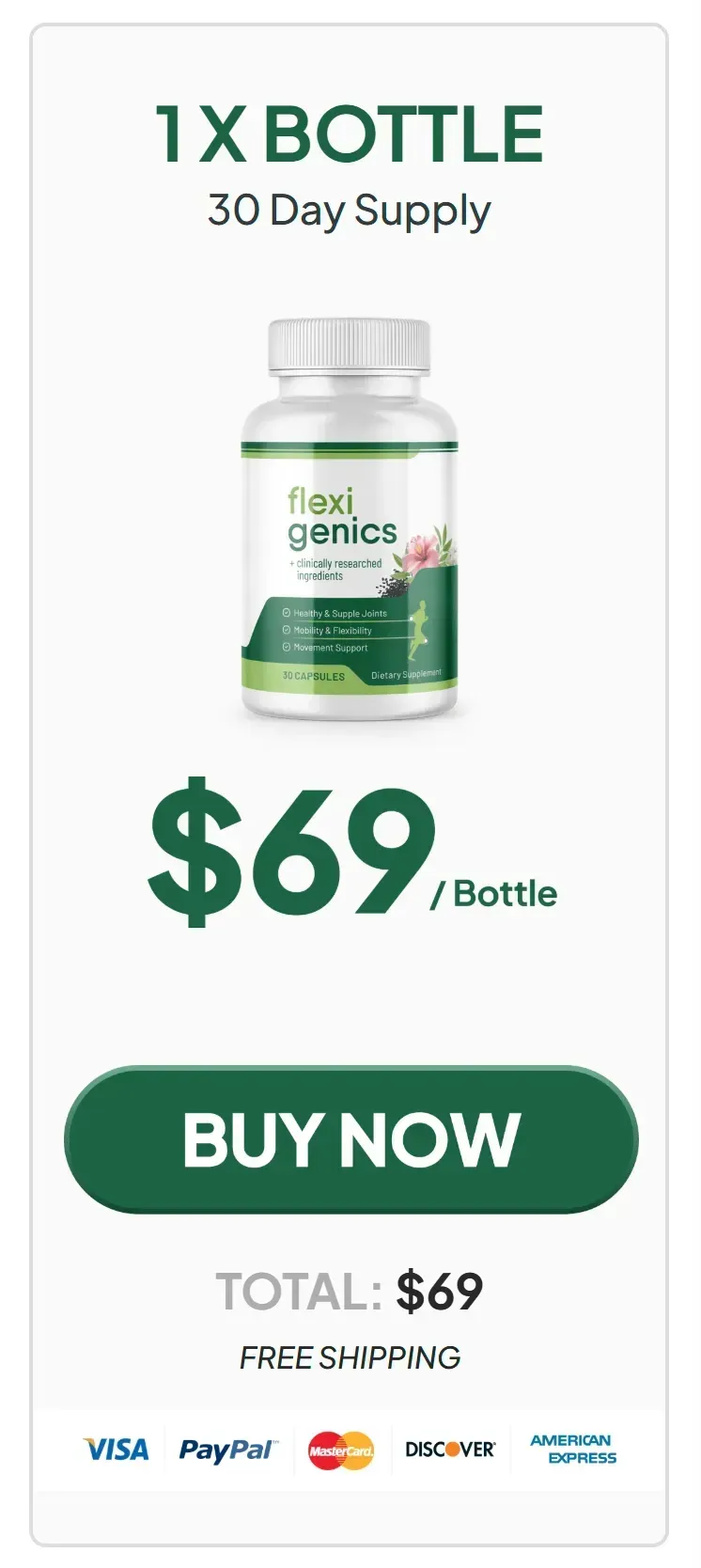 Flexigenics 2 bottle